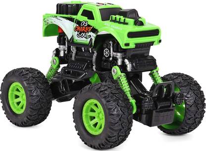 Giftary Pull Back & Go Off Road Chariot Soul Toy Car With Four Wheel Drive & Working Suspension Car For Kids
