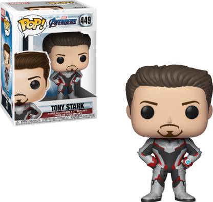Funko Avengers End Game (Infinity War 2) - Tony Stark in Team Suit Pop Bobblehead Figure