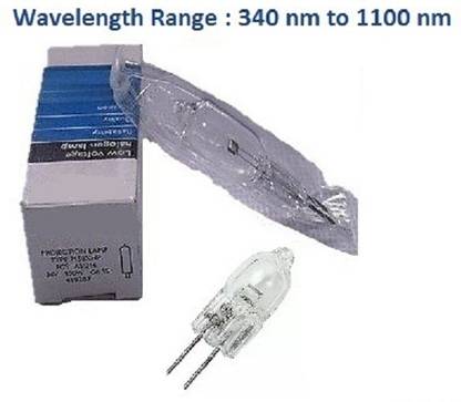 Lab Junction LJ-301(f) Spectrophotometer Visible Lamp (Tungsten Halogen) D1,6 V,10 W for Spectrophotometer,Wavelength Range:340 nm-1100 nm as per Quality Standards Electronic Components Electronic Hobby Kit