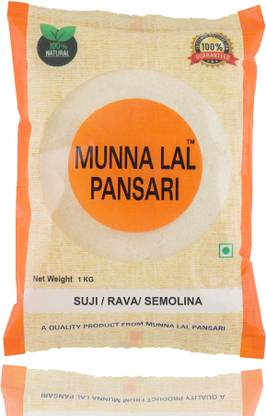 MUNNA LAL Premium Suji | Rava | Semolina 1 Kg
