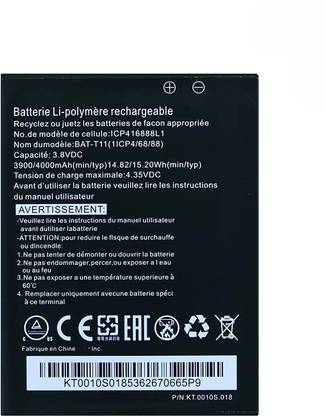 GOHAPS Mobile Battery For  Acer Acer Liquid Z630 Z630s T03 T04