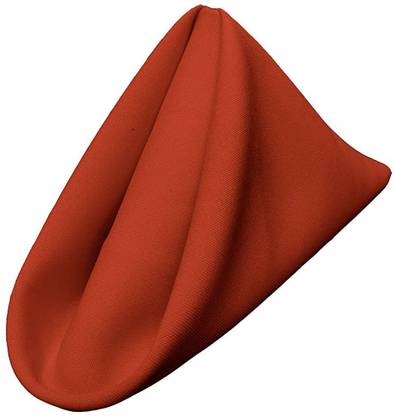 LA Linen Napkin Rust Cloth Napkins