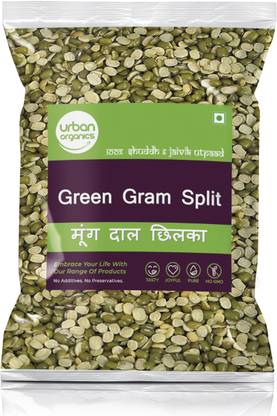 Urban Organic Green Moong Dal (Split)