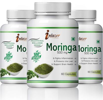 inlazer Moringa Medicine To Protect liver & brain health. And Anti-Oxidant.
