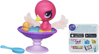 Littlest Pet Shop Splashin Swan Bath Set Bath Toy