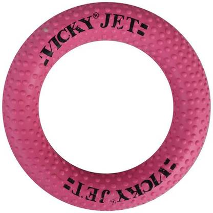 Vicky Jet Sponge Ring, Pink Rubber Tennikoit Ring