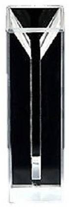 Lab Junction LJ-2371(b) Quartz Cuvette 2 mm,Micro Quartz Cuvette White Wall with Lid, Pathlength:2 mm,Volume:0.7 ml,Set of 2 No.’s (Pair) for Spectrophotometer as per Quality Standards Spectrophotometer