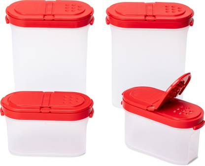 TUPPERWARE Plastic Tea Coffee & Sugar Container  - 115 ml, 265 ml