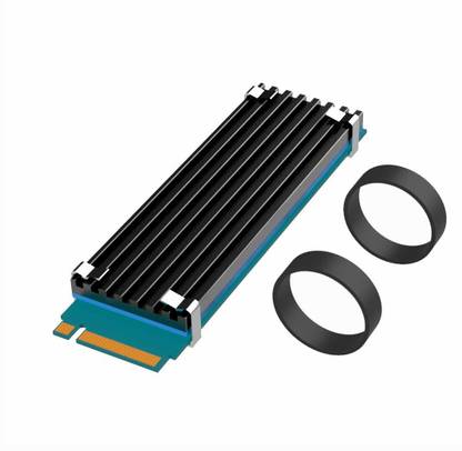 Landmark Universal M.2 Heatsink NVME Heatsink SSD Heatsink for 2280 M.2 SSD with Silicone Thermal Pad Cooling Pad