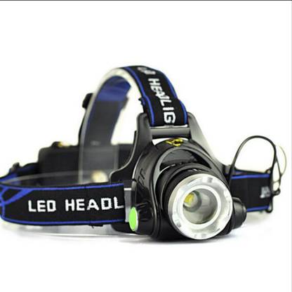 XuBa Led Headlamp Xm-L T6 Zoomable Rechargeable Headlight 18650 Battery Powered (Not P LED Headlamp