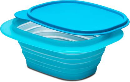 TUPPERWARE Go Flex Collapsible Lunch Box 1pc 1 Containers Plastic Office Lunch Box