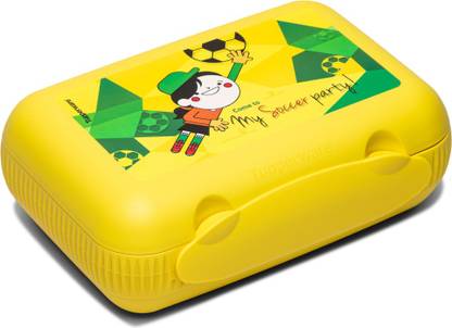 TUPPERWARE At Lunch Soccer Party 1 Containers Lunch Box