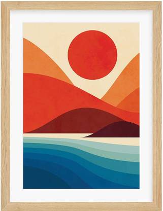 Colossal Art House Modern Art Poster 13 Framed Poster Portrait For Home Decoration, Wall Display Fine Art Print