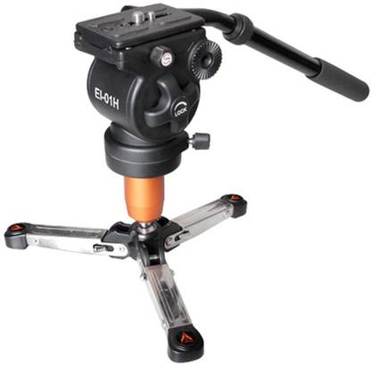 E-Image MC-80 Handheld Multi Function Carbon Fiber Video Monopod With EI01H Head for DSLR Cameras Monopod