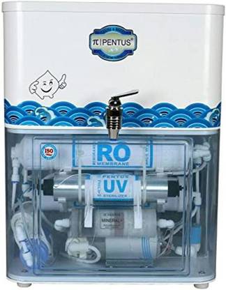 Pentus PURITY 6 STAGE R.O.+ U.F. + T.D.S. DOMESTIC WATER PURIFIER 10 L RO + UF + TDS Water Purifier