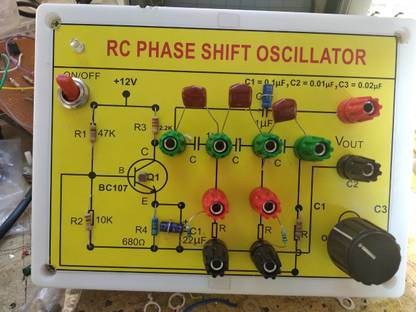 CEC RC phase shift oscillator Educational Electronic Hobby Kit