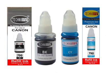 Technomine Compatible Ink For Canon Pixma G Series Printer G1000 G1010 G00 G10 G12 G3000 G3010 G3012 G4000 4010 G4012 Cyan Ink Bottle Technomine Flipkart Com