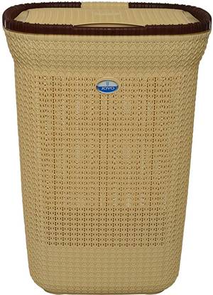 JOYO 50 L Brown Laundry Basket