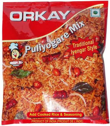 Orkay PULIYOGARE MIX 100G PACK OF 4 400 g
