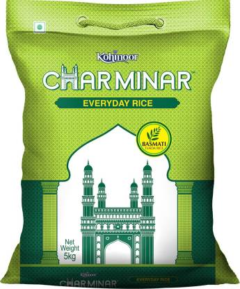 KOHINOOR Charminar Everyday Basmati Rice (Medium Grain)