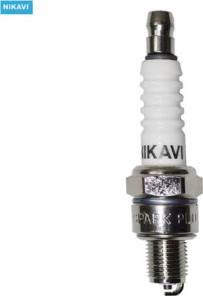 nikavi sp01a1 Spark Plug Compatible for Hero Splendor (All Models) / Passion (All Models) / CD (All Models) 1.PC Copper Spark Plugs