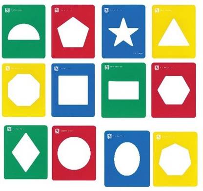 THE LABWORLD Stencil Shape Set of 12 pcs Geometric Art for Kids kit Design Plastic Ruler Set Stencils Stencil Shape Set of 12 pcs Geometric Art for Kids kit Design Plastic Ruler Set Stencils Geometric Stencil