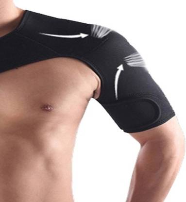 Redoak Adjustable Single-Side Left Shoulder Protector Bandage Shoulder Support