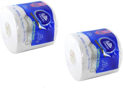Vinda Pack of 2 Supreme and Ultra Soft Toilet Paper Roll, 420 Sheets Per Roll,2 ply Toilet Paper Roll