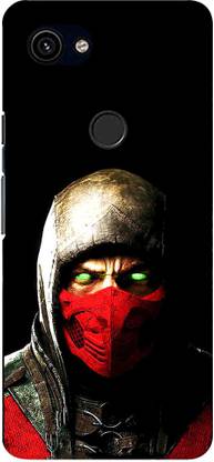 FULLYIDEA Back Cover for Pixel 3A XL, mortal kombat scorpion
