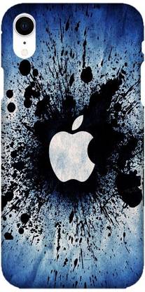 LEEMARA Back Cover for Apple iphone XR, Apple, Apple Logo, Apple Sign, Symbol, PRINTED, BACK COVER