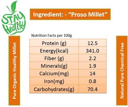 99Auth Original Proso Millet Healthy Organic 5 kg Pure Natural Proso Millet