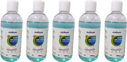 Azilium Hand Disinfectant I 79% Alcohol Based 200ML Hand Sanitizer Bottle