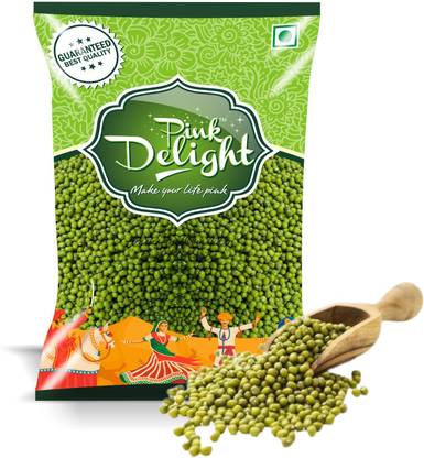 Pink Delight Green Moong Dal (Whole)
