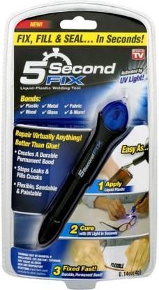 D S SOLUTION 5 Seconds Fix Liquid Plastic Welding Kit Adhesive