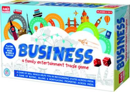 Ankit BOARD GAME BUSINESS GAME Money & Assets Board Game