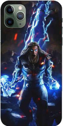 FULLYIDEA Back Cover for Apple Iphone 11 Pro Max, avengers, marvel, logo, thor