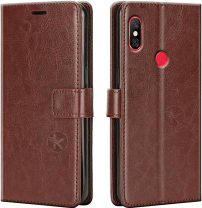 Dgeot Wallet Case Cover for Redmi Note 5 Pro 360 Degree Complete Protection Vintage Flip Cover
