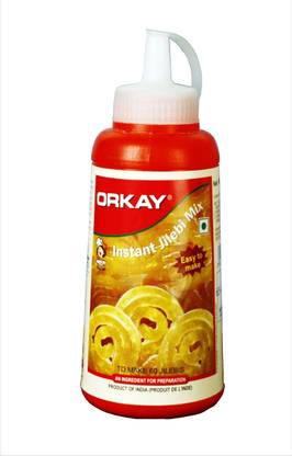 Orkay INSTANT JILEBI MIX CONTAINER 200G PACK OF 3 600 g