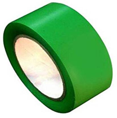 JIA PVC Tape 53 mm X 60 meter Premium Quality Self Adhesive PVC Electrical Insulation Green Tape