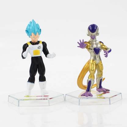 smart anime buy Vegeta vs Frieza Dragon Ball Z DBZ action figure set 2pcs action figure fighting toys best for collection