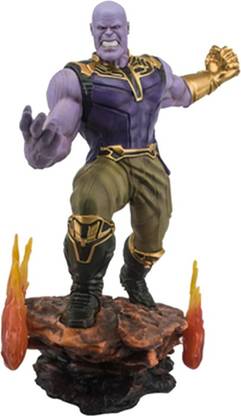 smart anime buy Marvel Avengers Thanos Fighting movie scene 12cms action figure cake topper high quality toy figure