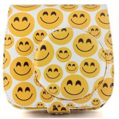 Stela Pu Leather Mini 9, Mini 8 (Smiling face)  Camera Bag