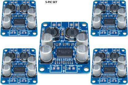 DHRUV-PRO 5-Pic TPA-3118 PBTL Mono Digital Amplifier Board 8-24V DC 1X60W Power Amplifier AMP For Arduino Electronic Components Electronic Hobby Kit