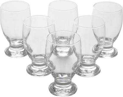 Nadir (Pack of 6) Rio Beer Glass 350 ML Glass Set Water/Juice Glass