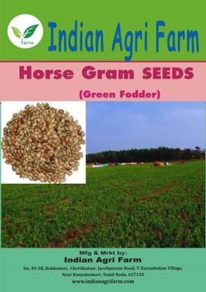 IAgriFarm Fodder Horse Gram Seeds pack of 100 grms Seed