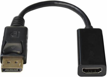 BOXNUBE HDMI Adapter 0.2 m Display Port DP Adapter Converter Cable