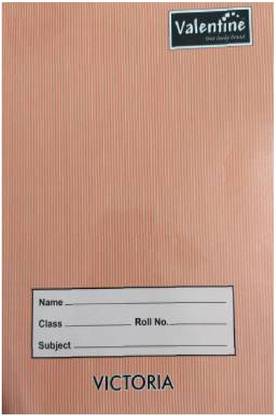 VALENTINE Victoria Regular Notebook Single Line 176 Pages