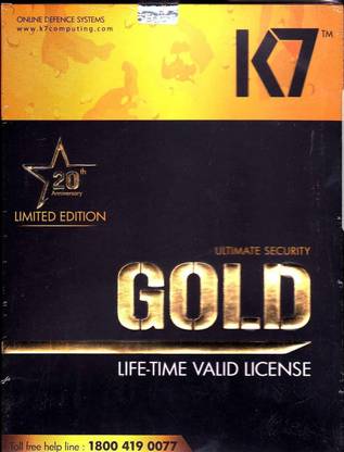K7 2020 1 PC Lifetime Validity Total Security (Email Delivery - No CD)