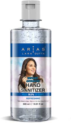 Arias By Lara Dutta Instant Advanced Hand Sanitizer Bottle