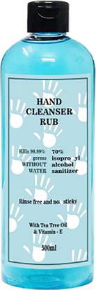 davis kills 99.99% germs and infection without water with triple action Hand Rub Bottle